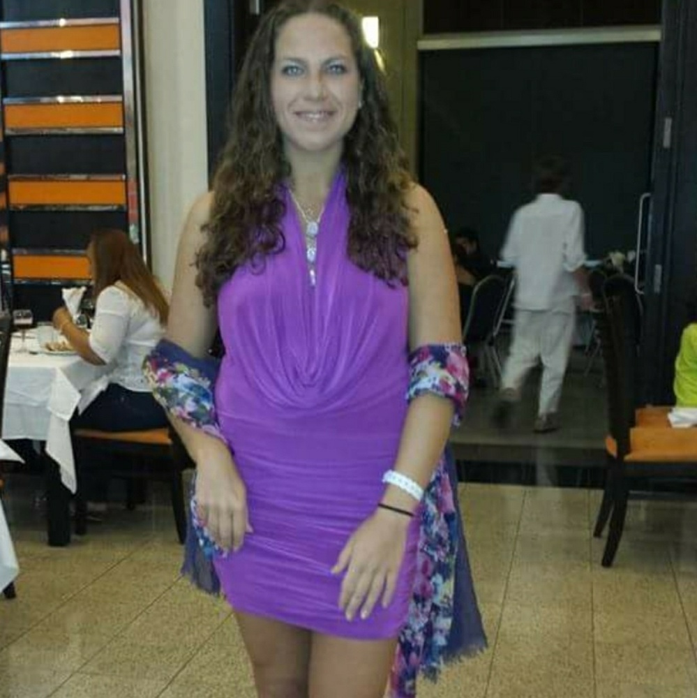 Purple Silky Draping Halter Open Back Dress